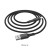 U79 Admirable Smart Power Off Charging Data Cable For Lightning - Black